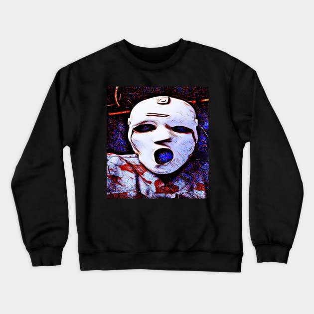 The psycho Crewneck Sweatshirt by Voiceless Art 